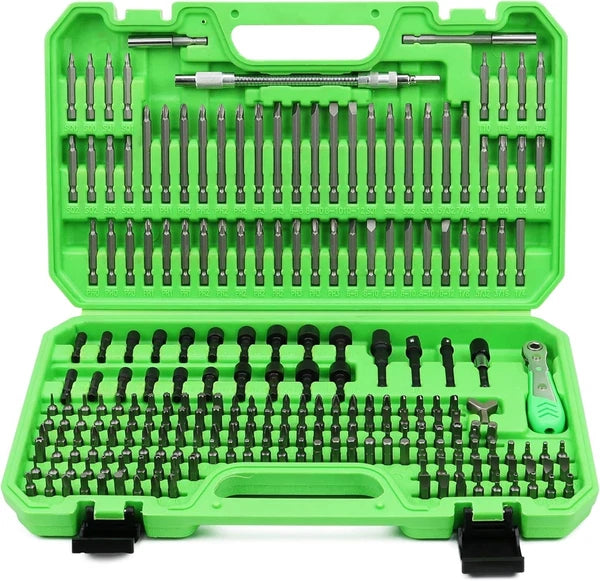 Professional Quality Chrome Vanadium Screwdriver Set - 232 Pieces for Every Task