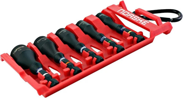 (J) Norske Tools NIBPI650 Impact Torsion Magnetic Nutsetters, 5 pc