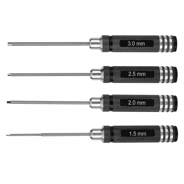 1.5mm / 2.0mm / 2.5mm / 3.0mm Hex Nut Screwdriver Set For RC cars Repair