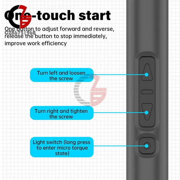 28 IN 1 Precision Electric Screwdriver Set Magnetic Cordless Screwdriver Tool