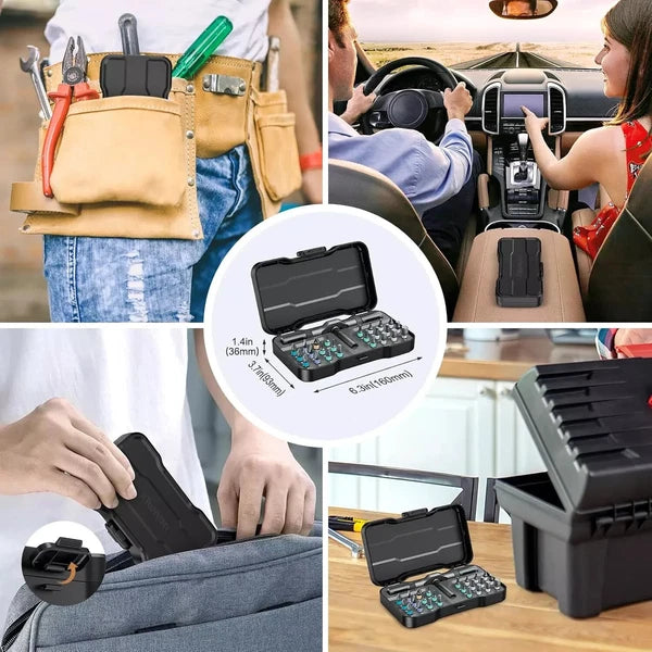 24 in 1 Magnetic Screwdriver Set, DIY Ratchet Screwdriver Set, Multi Bit Magneti