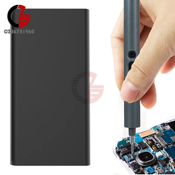 75in1 Mini Electric Screwdriver Magnetic Rechargeable Precision Screwdriver Set
