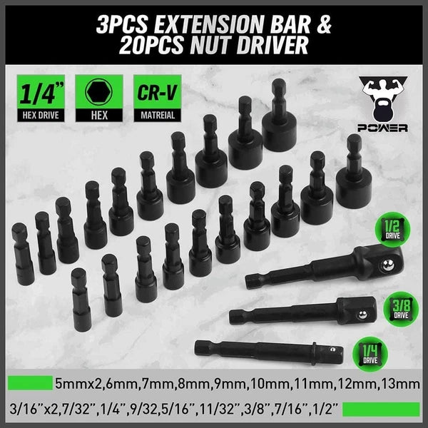Professional Quality Chrome Vanadium Screwdriver Set - 232 Pieces for Every Task