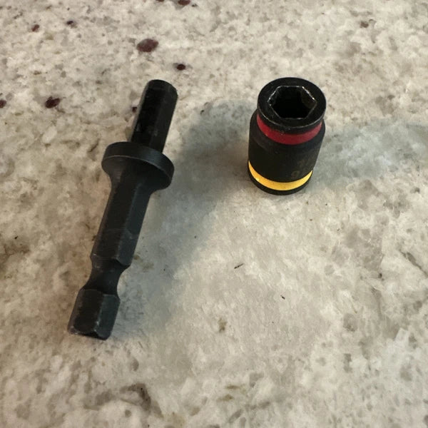 Malco C-RHEX 1/4 and 5/16 in.   Reversible Magnetic Hex Nut Driver 2 in.   L