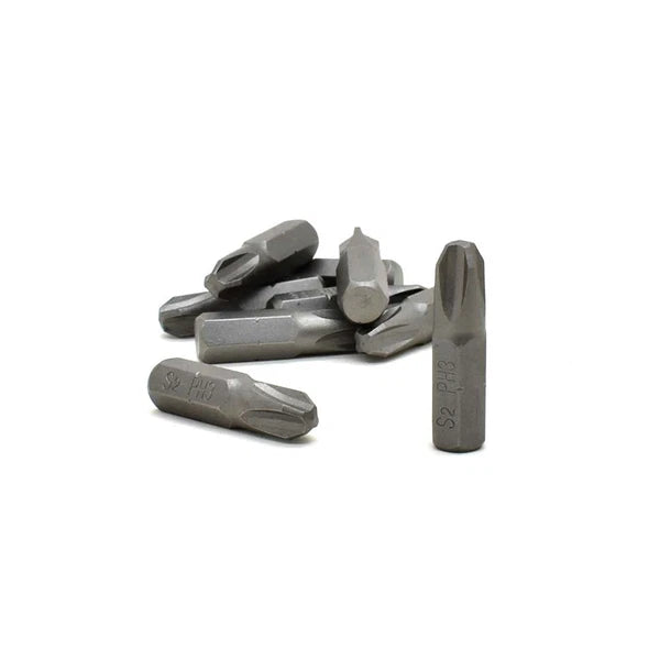 BP103-10PK 3# Phillips Head Power Screwdriver Bits - 1 Inch Long - 10