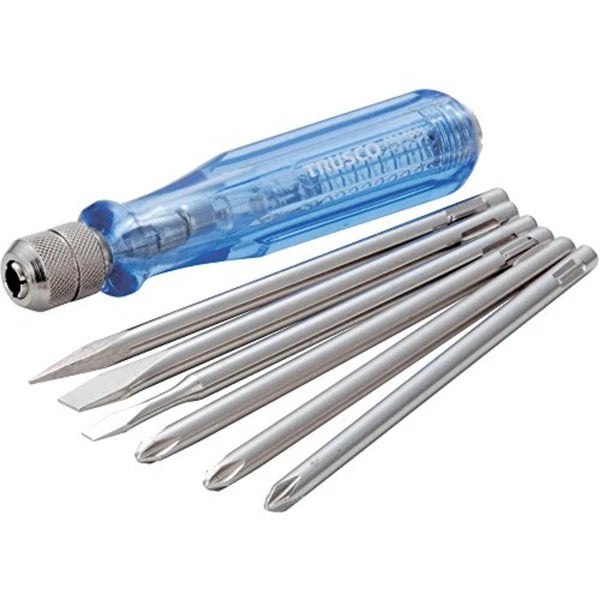 TRUSCO ELECTRIC DETECTION SCREWDRIVER SET (6 BITS) TED-526 F/S w/Tracking# Japan