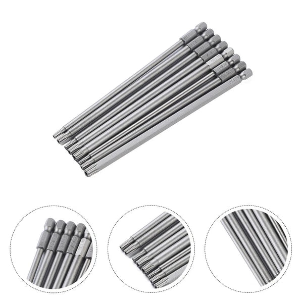 8 PCS/Set Hollow Combination Tamper Proof Screwdriver Kit Star 6 Point