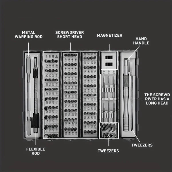 Precision Screwdriver Set Magnetic Phillips Torx Screw Driver Bits for IPhone PC