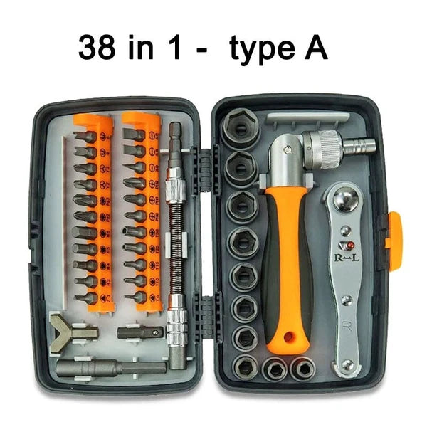 Multipurpose Screwdriver Bit Set Kit Combination Ratchet Wrenches Hand Tool Sets