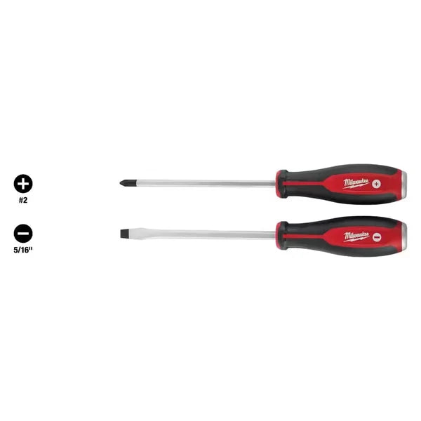 Demo Combination Screwdriver Drivers with Steel Caps (2-Piece)