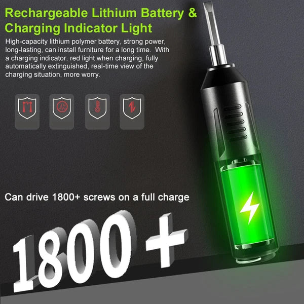 High Precise Screwdriver Set USB Charging Electronic Repairing Tool Set I0A0