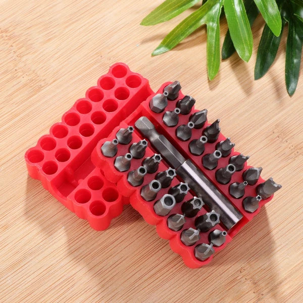 33 Pcs Hexagon Bit Industrial Screwdrivers Hexagonal Security Bits