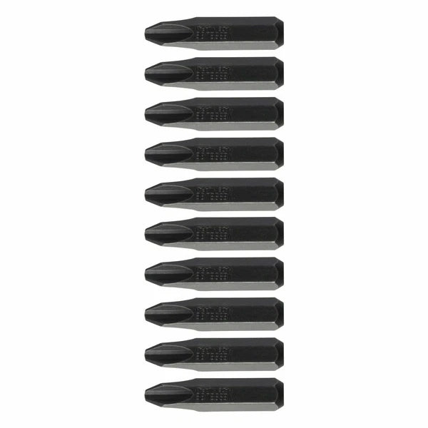 VESSEL 8mm HEX SHANK IMPACT DRIVER BIT 10PCS SET (PH3x36mm) C51-3-36E