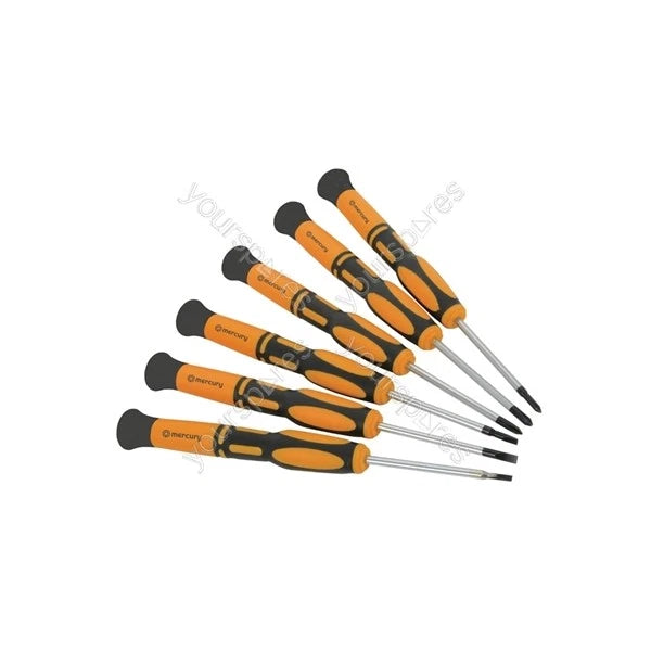 Mercury Precision Screwdriver Set - 6pcs