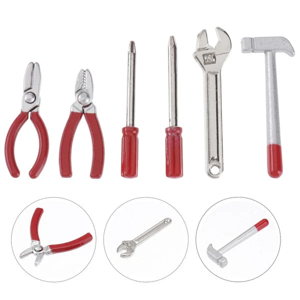 Miniature Model Household Tool Child Sets for Home Hammer Kit Kids