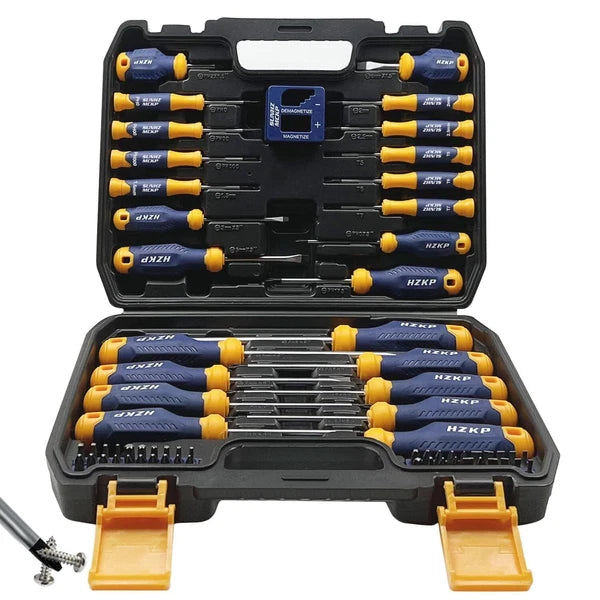 SUNHZMCKP Magnetic Screwdriver Set 66-Piece S2-Alloy Mini Precision