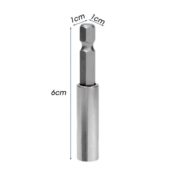 1/20X Magnetic Screwdriver Bit Holder Set Hex Shank Extension Carbon Steel Quick