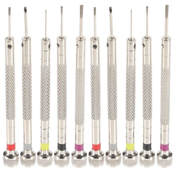 Flat Screwdriver Set Watch Fixing Tool Kit Eyeglass Repair Travel Tools