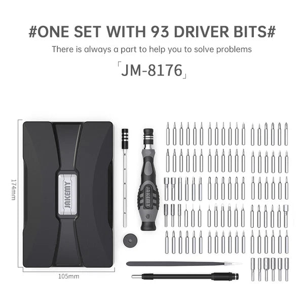 106 IN 1 Screwdriver Set Magnetic Torx Bit Set Screw Driver for Repair Tools