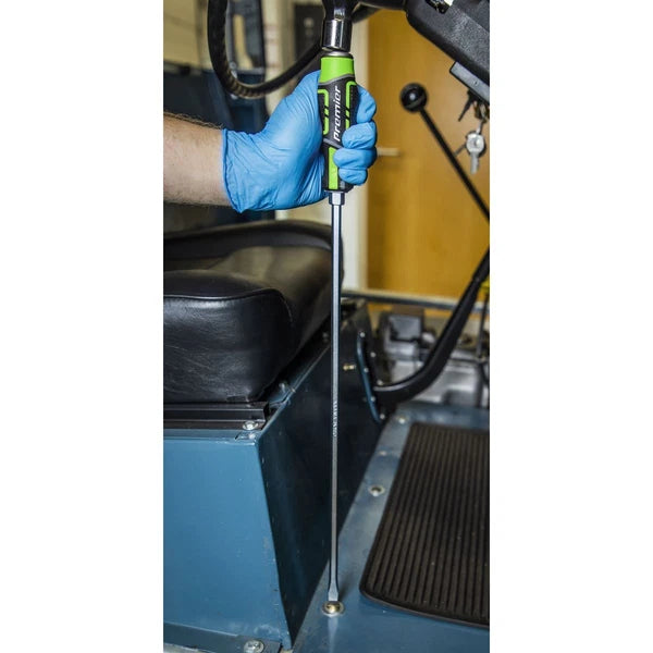 Sealey Extra-Long Hammer Thru Screwdriver Set 3pc Hexagonal Bolster for Wrench