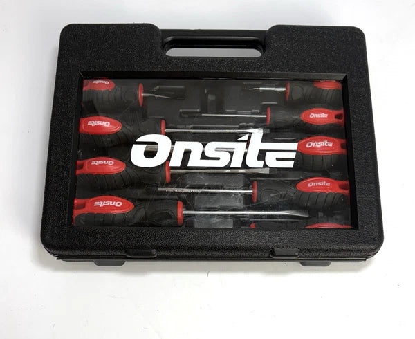Onsite 9 Piece Screwdriver Set with 20 Bits
