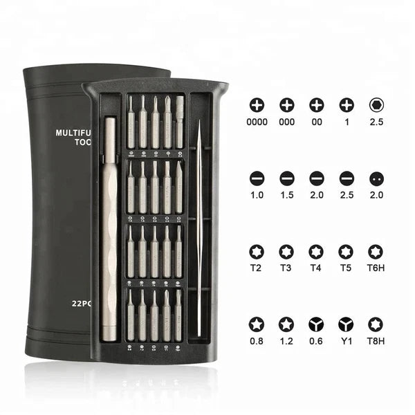 22 Pcs Precision Screwdriver Set For CASIO G SHOCK FROGMAN WATCH Band Change