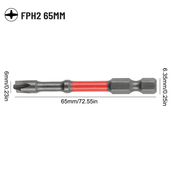 Screwdriver Bit Electricians Special Socket Switch FPH2 Magnetic Slotted