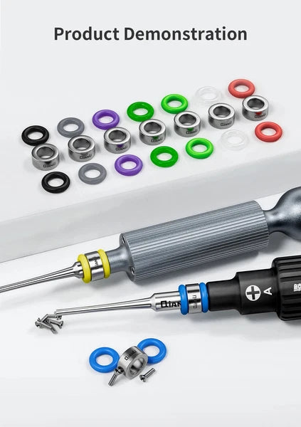 Screwdriver Head With Magnetic Anti-Slip Silicone Ring Mobile Phone Repair