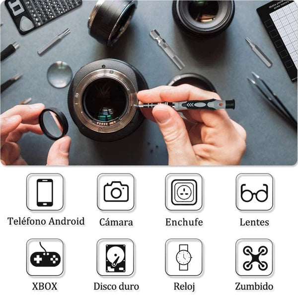 Professional Repair Tool Kit Fix iPhone Tablet Cell Phone Computers Electronics