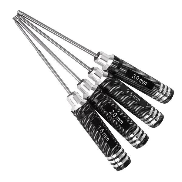 1.5mm / 2.0mm / 2.5mm / 3.0mm Hex Nut Screwdriver Set For RC cars Repair
