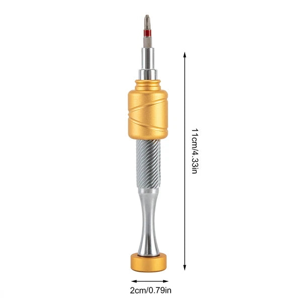 37PCS Precision Screwdriver Kit w/ Magnetic Driver Handle for Electronics Repair