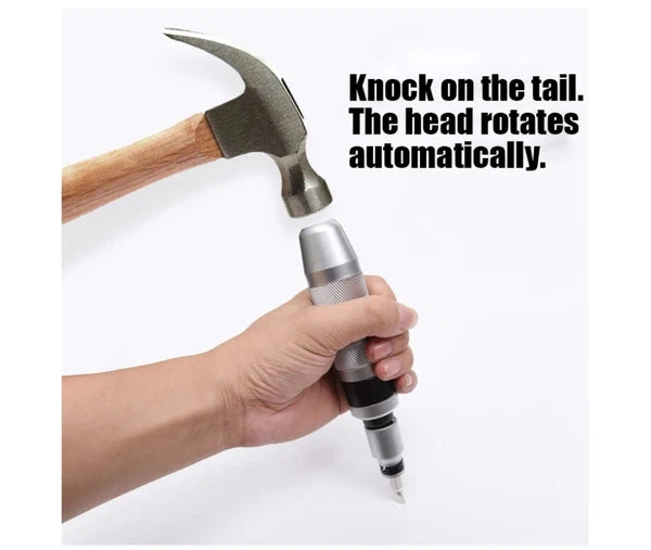 7PCS Impact Screwdriver Set Portable Heavy Duty Shock Screw Driver Chisel