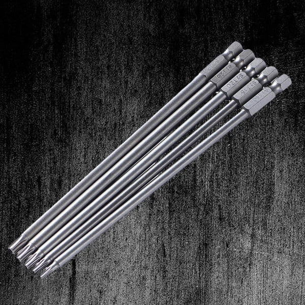 5 Pcs Batch Tool Impact Driver Drill Bits Torque Set Star Screwdriver