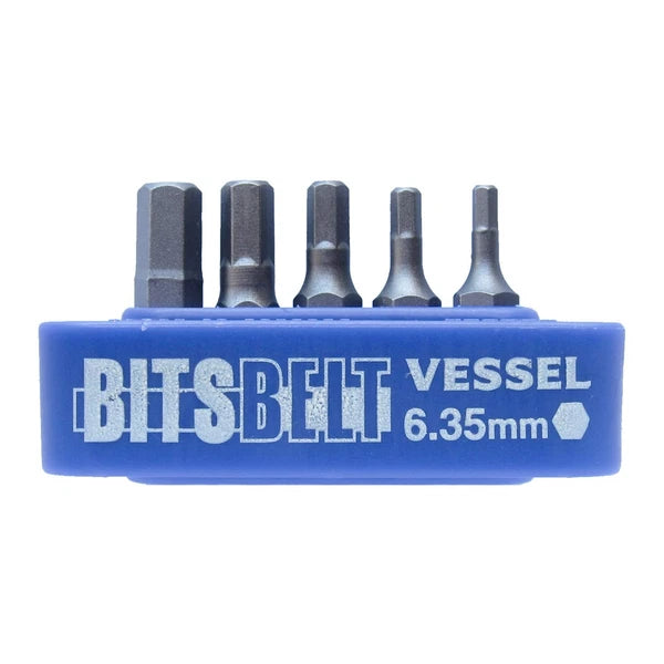 VESSEL Replacement Bit Set Hex TD-BS2