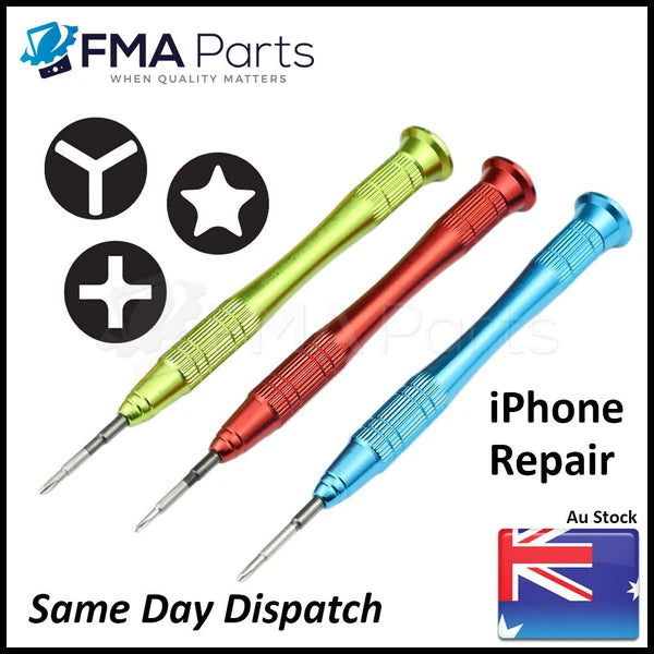 Pentalobe P2 Phillips PH000 Tri-wing Y000 Tri-Point P0.6 PH1.5 Y0.6 Screwdriver