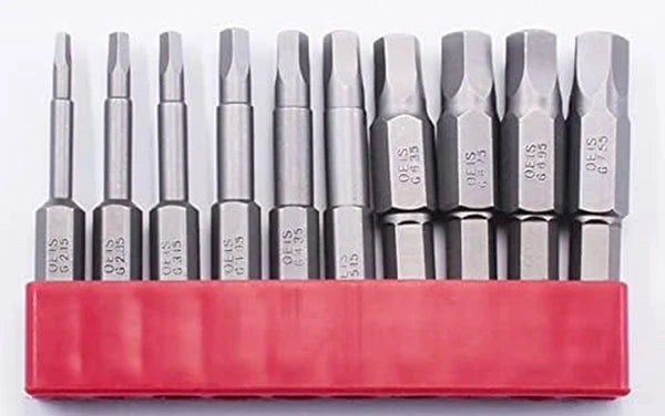 Daman 10Pc Penta plus 5 Sided Security Screwdriver Bit Set