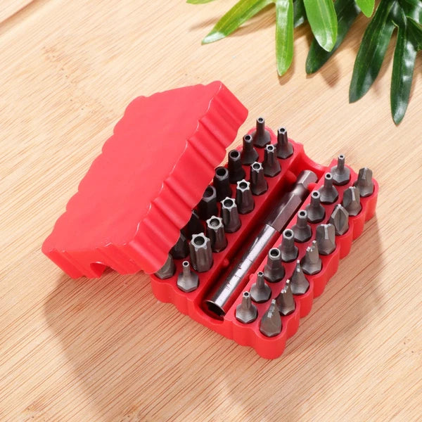 33 Pcs Hexagon Bit Industrial Screwdrivers Hexagonal Security Bits