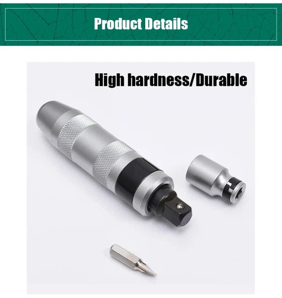 7PCS Impact Screwdriver Set Portable Heavy Duty Shock Screw Driver Chisel