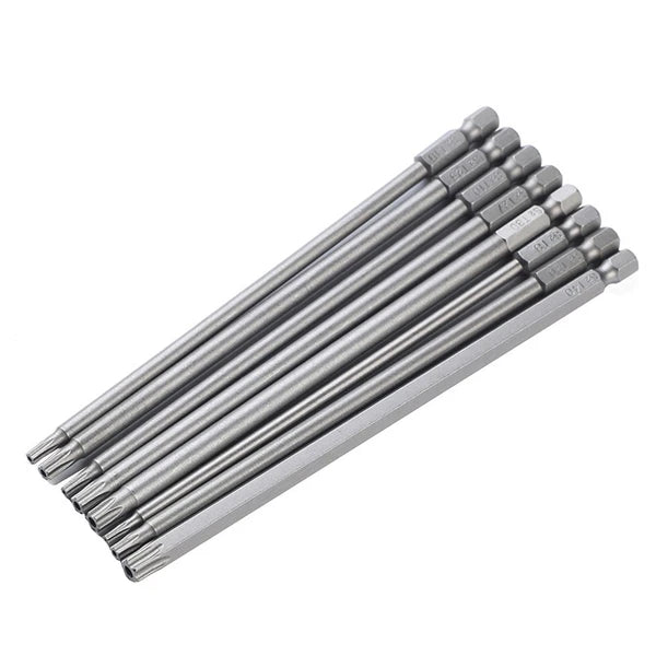 8 PCS/Set Hollow Combination Tamper Proof Screwdriver Kit Star 6 Point