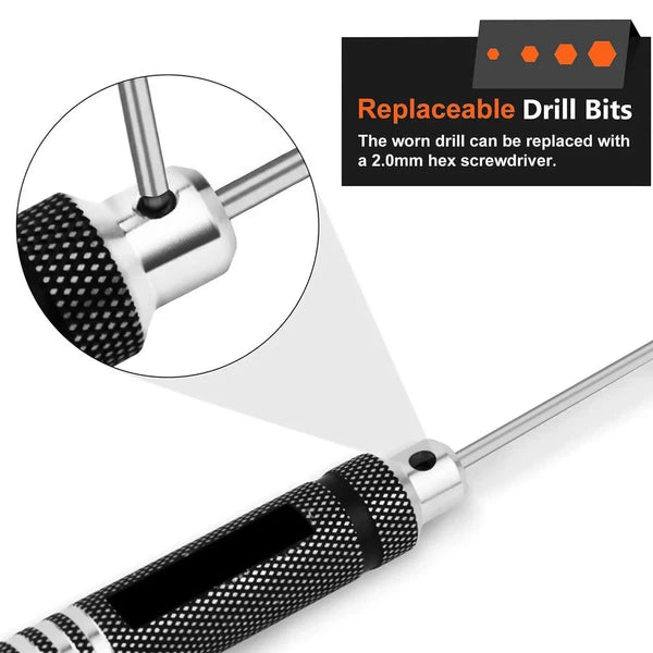 1.5mm / 2.0mm / 2.5mm / 3.0mm Hex Nut Screwdriver Set For RC cars Repair