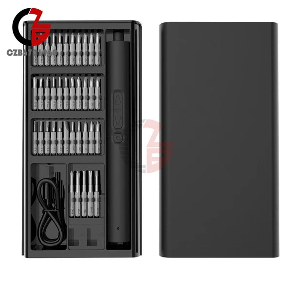 75in1 Mini Electric Screwdriver Magnetic Rechargeable Precision Screwdriver Set