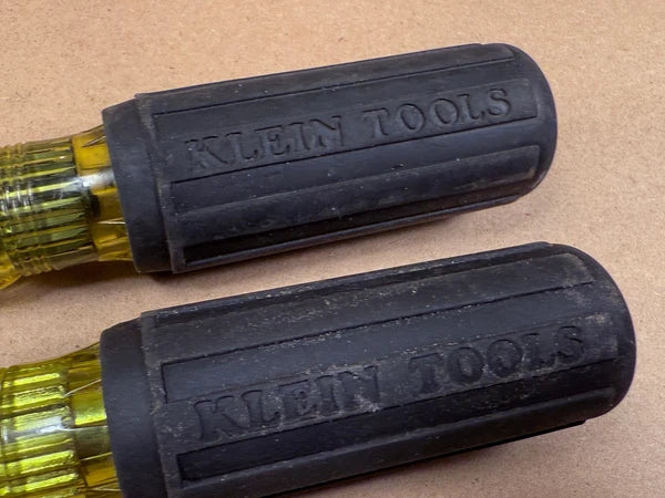Used Klein Tools Multi Bit Screwdriver Nut Driver + Partial Flip Socket Set
