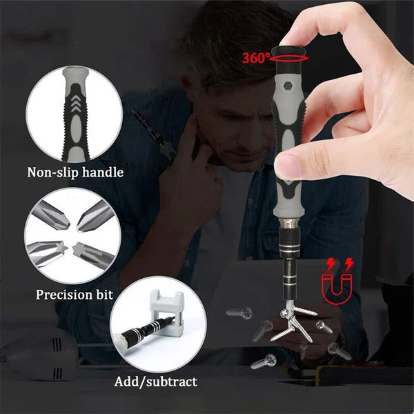 117 Pc Precision Screwdriver Set Tool Kit Torx For Laptop Watch Repair Tool Kit