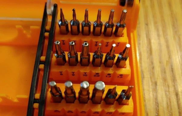 NEW 39in1 JM-8153 Precision Screwdriver Set Tech Kit Small Torx Bits Magnetic