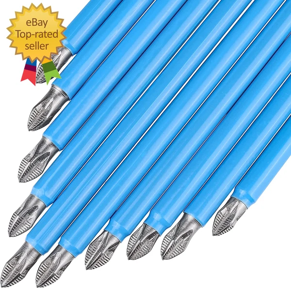 10Pcs 6-Inch Long Phillips Screwdriver Bit Set Magnetic Ph2 Impact Driver