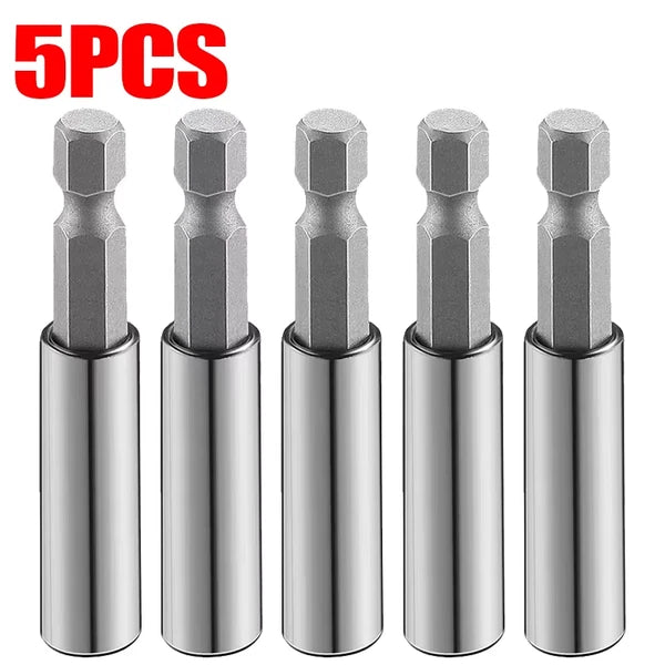 1/20X Magnetic Screwdriver Bit Holder Set Hex Shank Extension Carbon Steel Quick