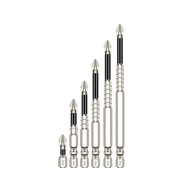6x High Magnetic Screwdriver Drill Bit Set Durability Screwdriver Drill Bit Set
