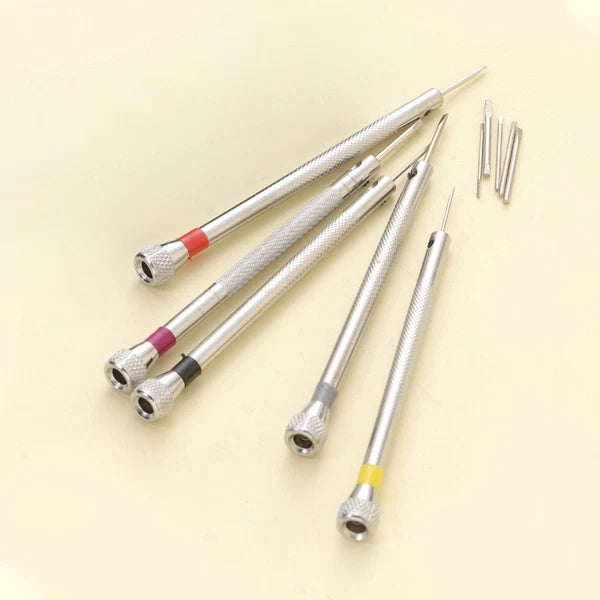 5 Pcs Small Screwdriver Set Eyeglass Repair Eyeglasses Kit Watch