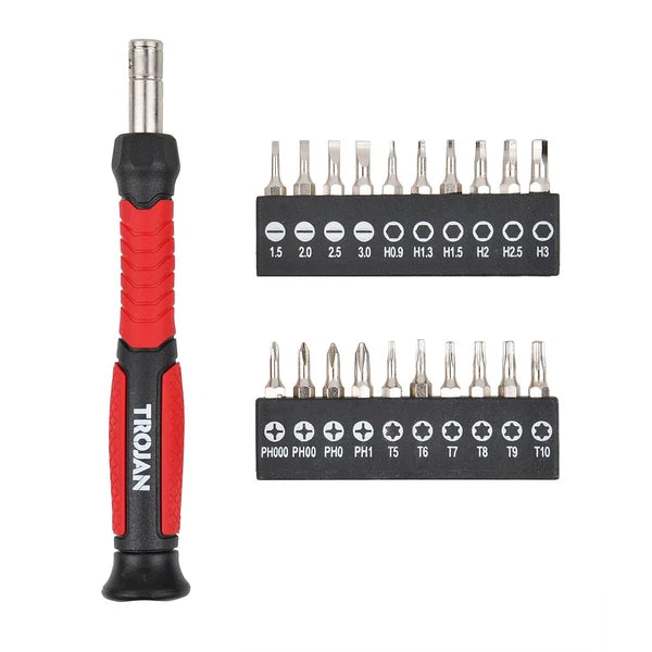 Trojan 20 Piece Precision Screwdriver Set