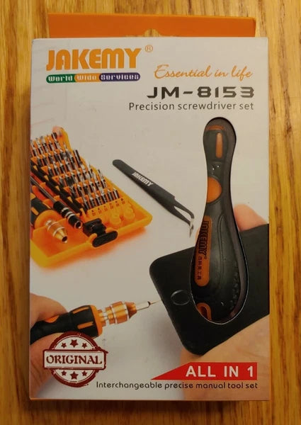 NEW 39in1 JM-8153 Precision Screwdriver Set Tech Kit Small Torx Bits Magnetic